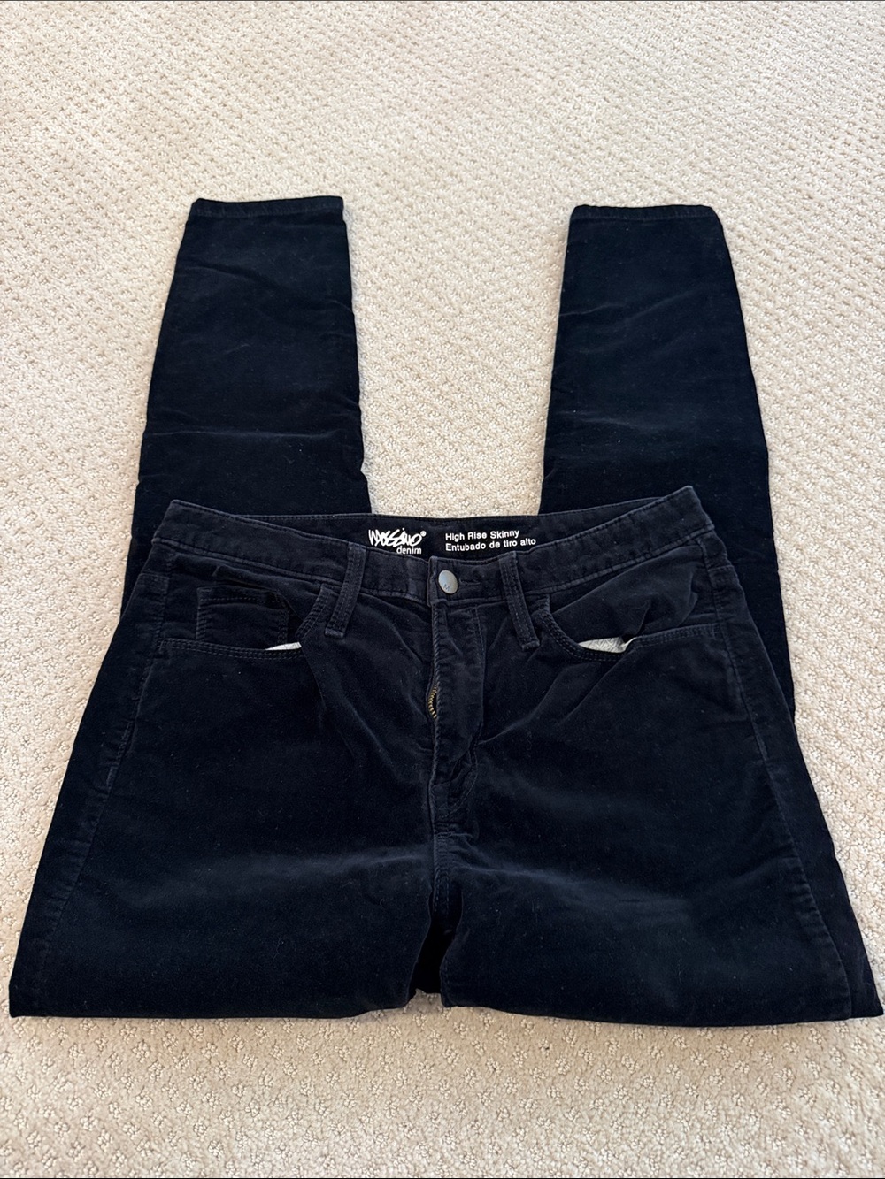 Mossimo Supply Co. High-Rise Skinny Jeans in Black